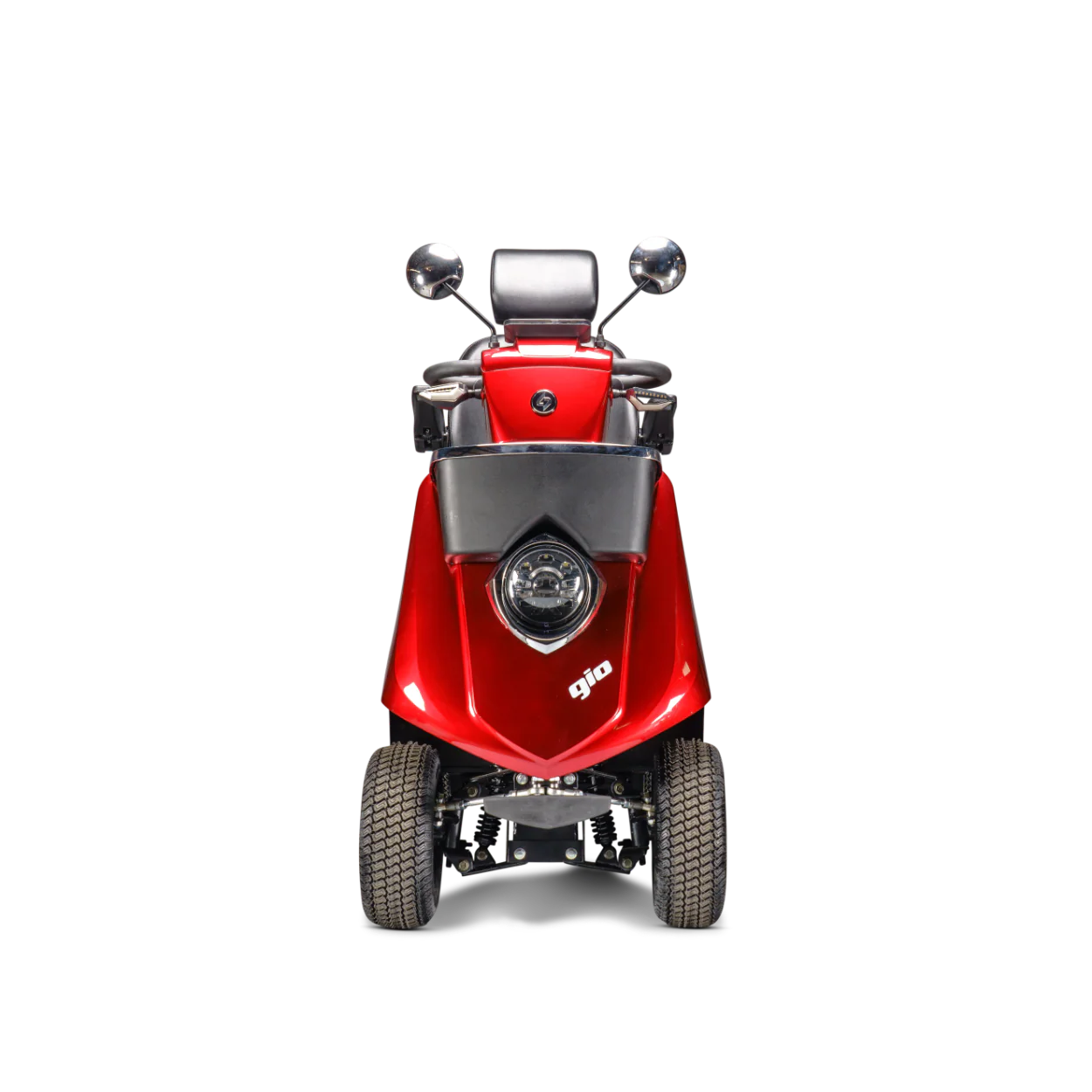 GIO Tetris PRO Mobility Scooter | Red | Accessible Operation & Magnetic Brakes | GIO PRO Battery - Image 5