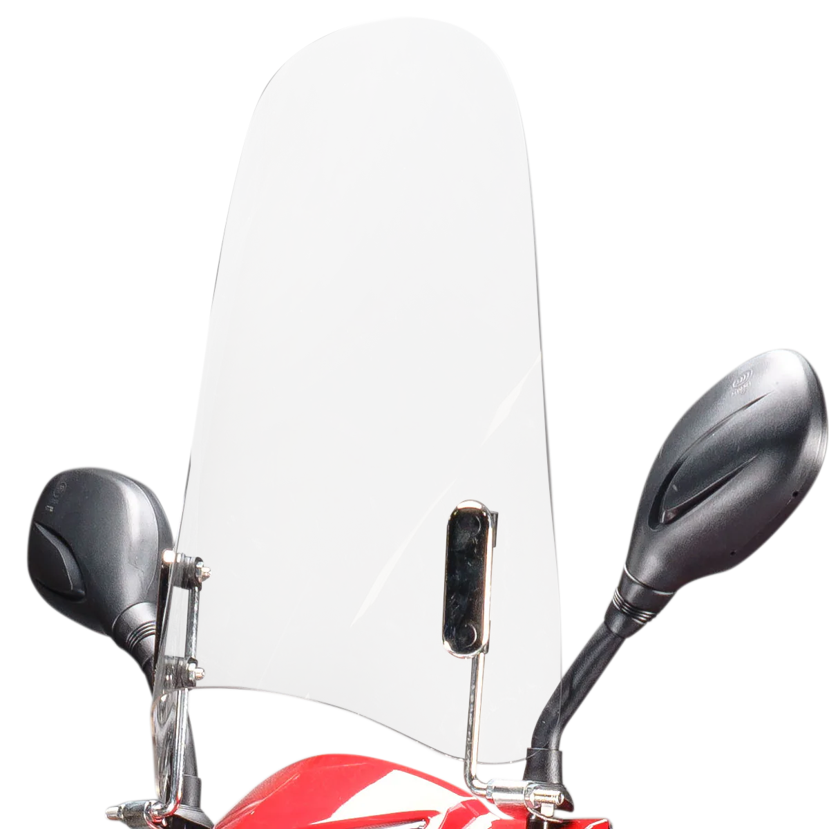 GIO Titan Premium Heavy Duty Mobility Scooter for Outdoors With Twist Grip Throttle - Red - Image 9