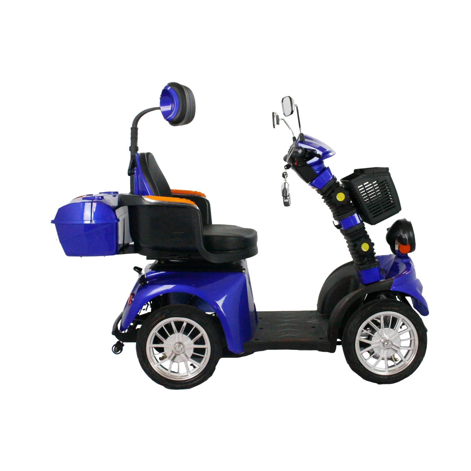 GIO Tron PRO 4-Wheeled Smart Mobility Scooter | Blue | w/GIO PRO Battery - Image 10