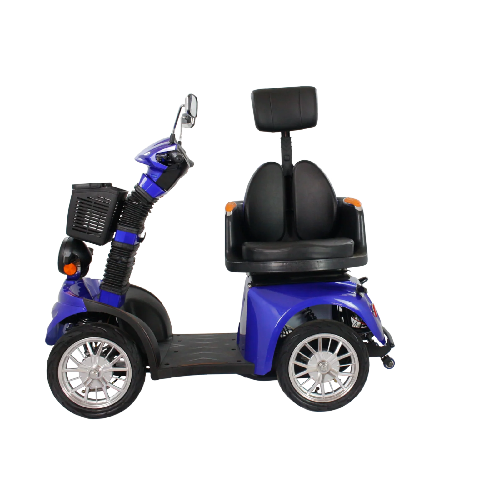 GIO Tron PRO 4-Wheeled Smart Mobility Scooter | Blue | w/GIO PRO Battery - Image 5