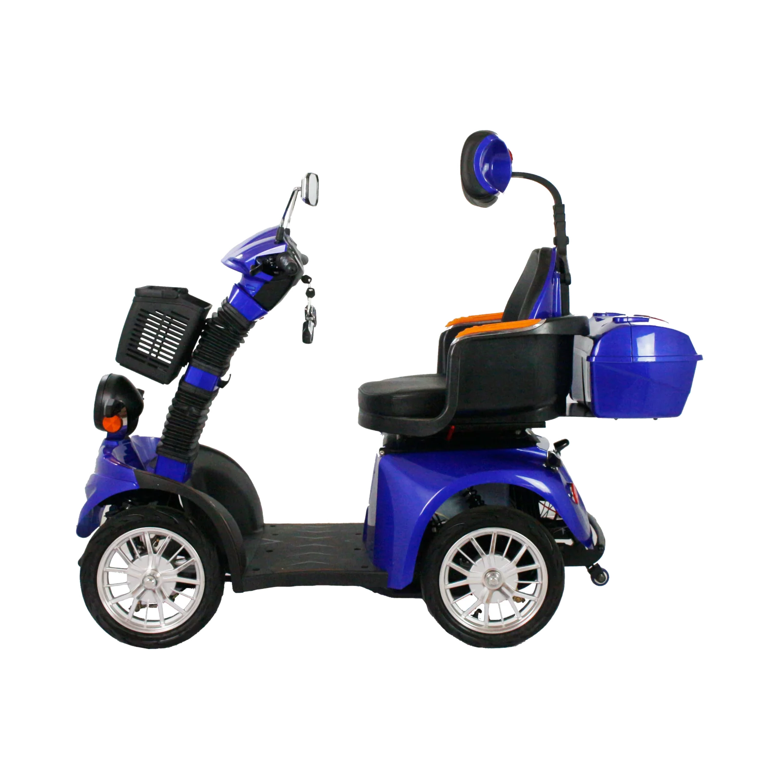 GIO Tron PRO 4-Wheeled Smart Mobility Scooter | Blue | w/GIO PRO Battery - Image 6